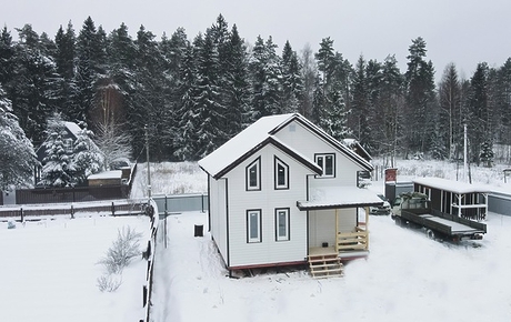 Угол желоба регулируемый LUX, пломбир - 89